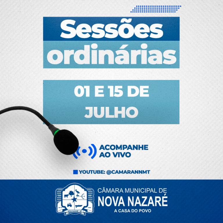 Sessões de Julho 2024 Sessões de Julho 2024