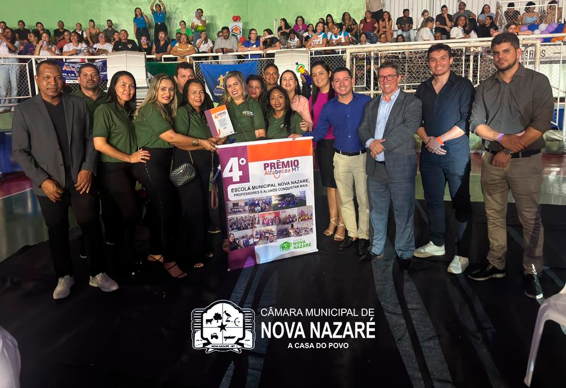 Nova Nazaré é reconhecida no Prêmio Alfabetiza MT