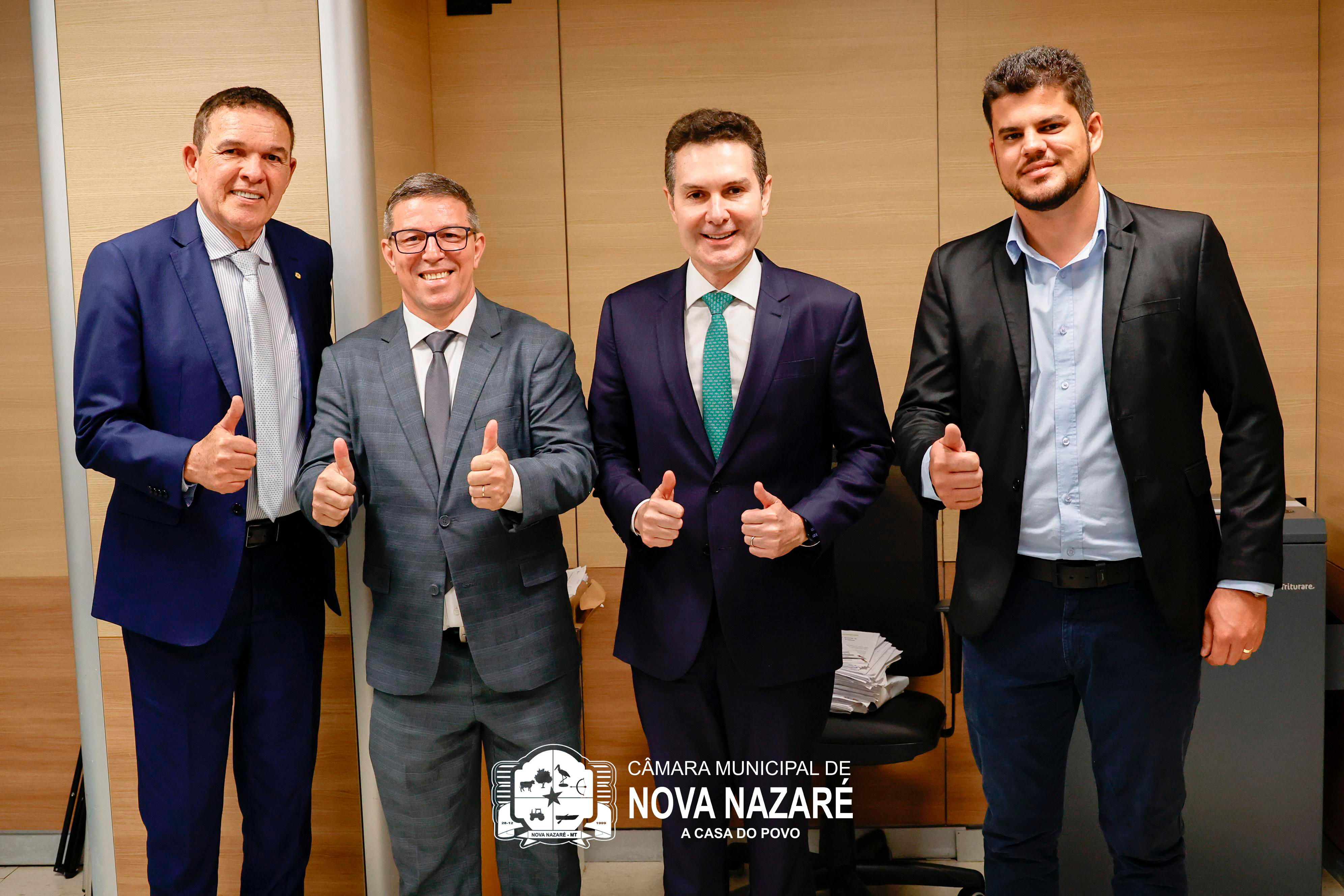 Presidente da Câmara e Prefeito buscam em Brasília solução para drenagem das ruas de Nova Nazaré